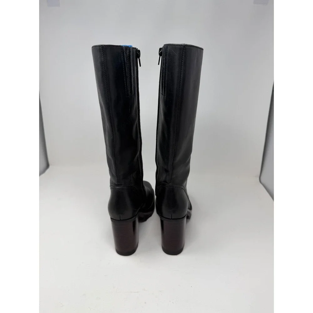 Jeffrey Campbell Abundant Boots Knee High Chunky Platform‎ Lug Sole Boots Size 7